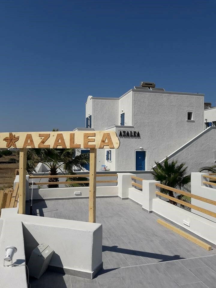 Azalea Hotel Kamári Exterior foto